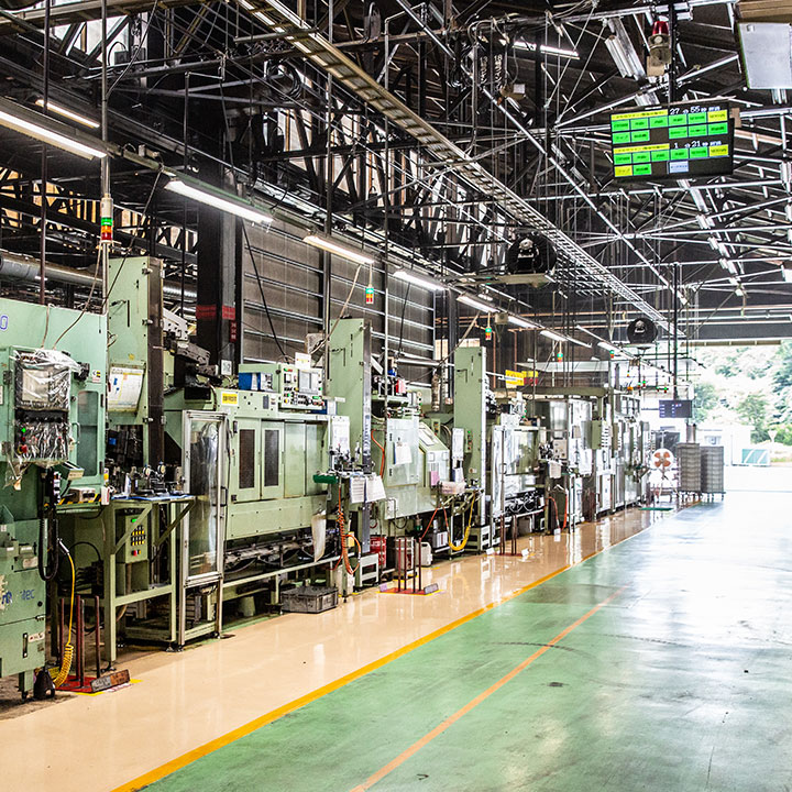 調達から設計・製造まで一貫生産