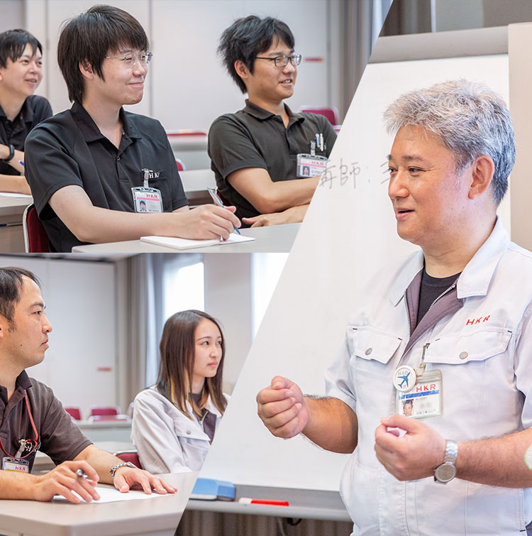 次の世代にしっかり引き継ぐ。教育こそが光精工の力。