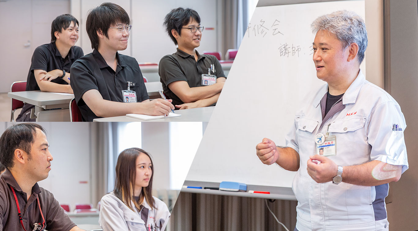 次の世代にしっかり引き継ぐ。教育こそが光精工の力。